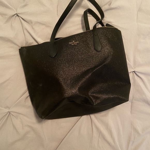 Black Kitt Kate Spade tote USED - Picture 4 of 4